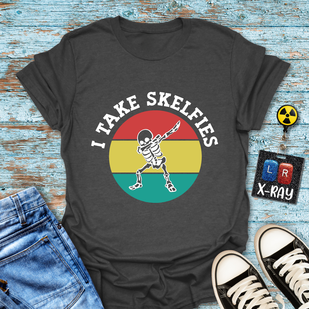 "Retro Skelfie" T-Shirt