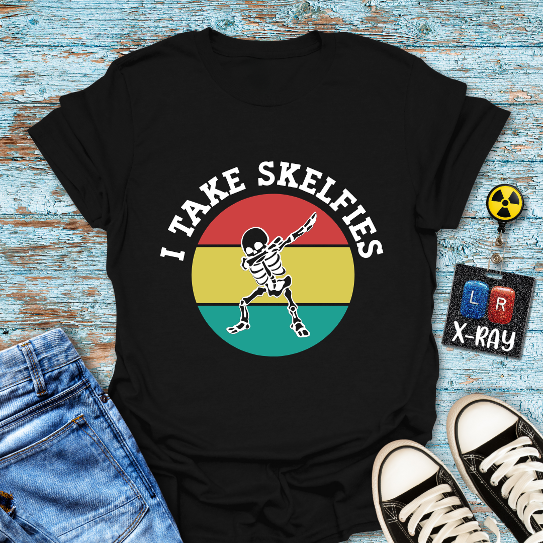 "Retro Skelfie" T-Shirt