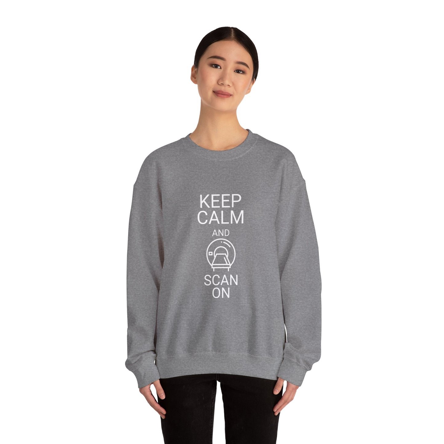 "Keep Calm and Scan On" Sweatshirt