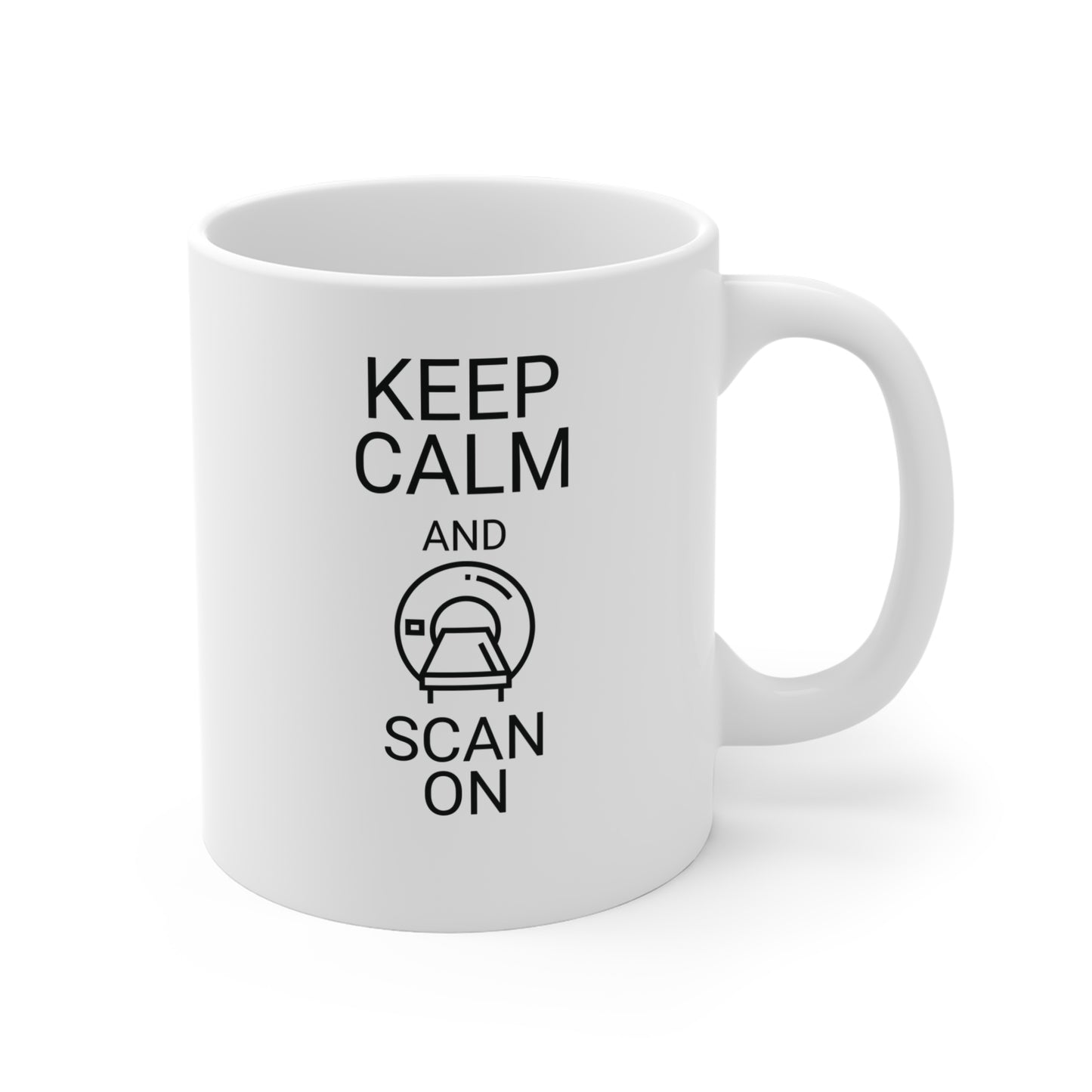 "Keep Calm and Scan On" Mug