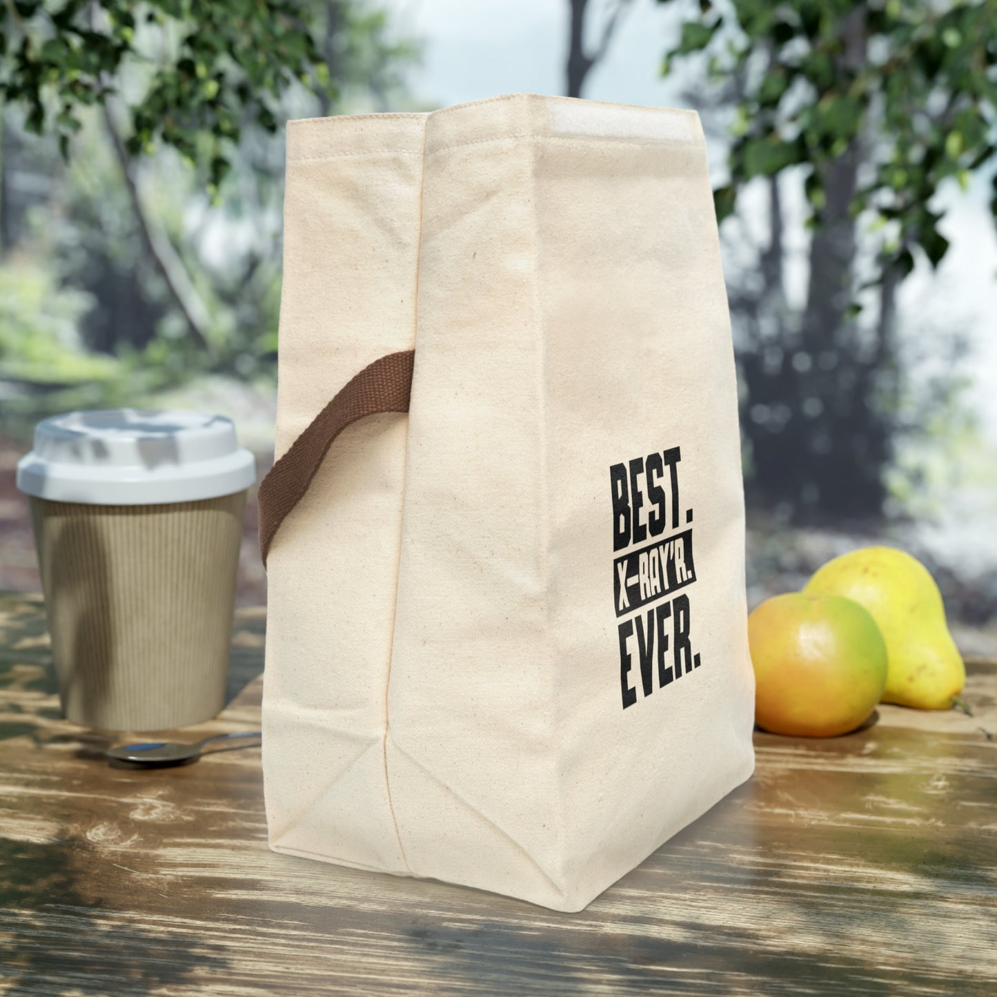 Best X-Ray'r Ever Canvas Lunch Bag