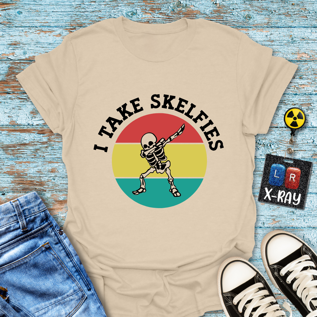 "Retro Skelfie" T-Shirt