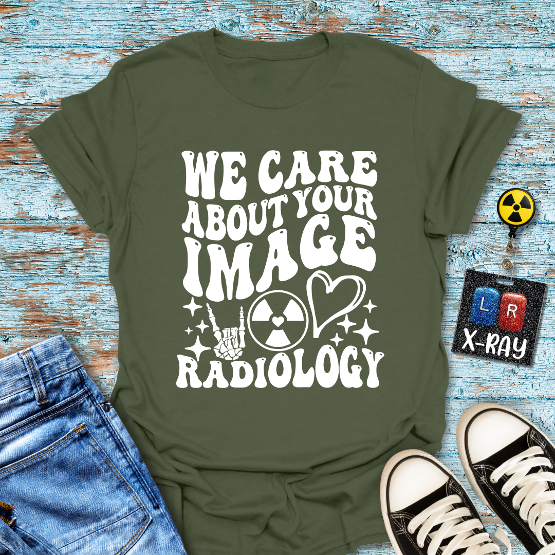 "We Care About Your Image" T-Shirt