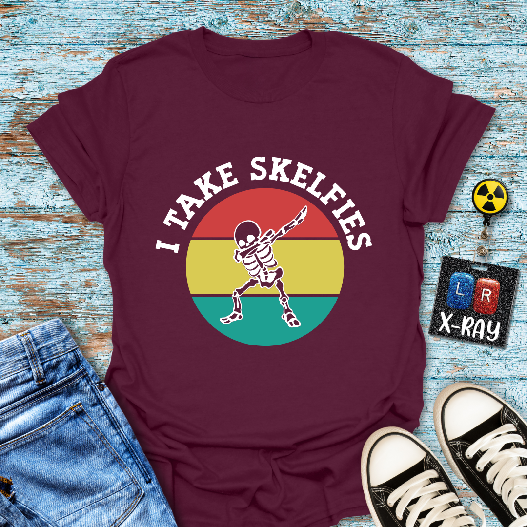 "Retro Skelfie" T-Shirt