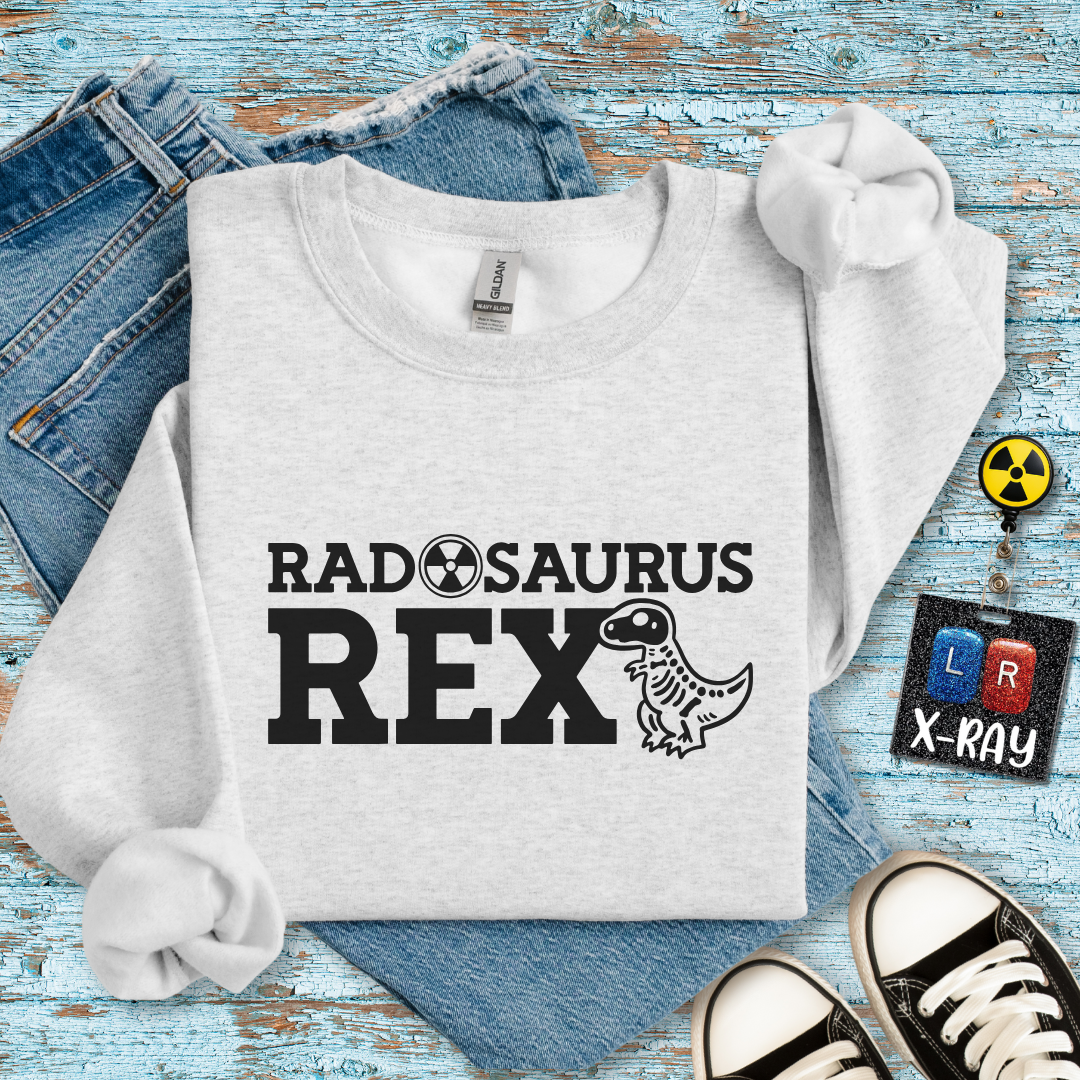 "Radosaurus Rex" Sweatshirt – The King of the X-Ray Jungle