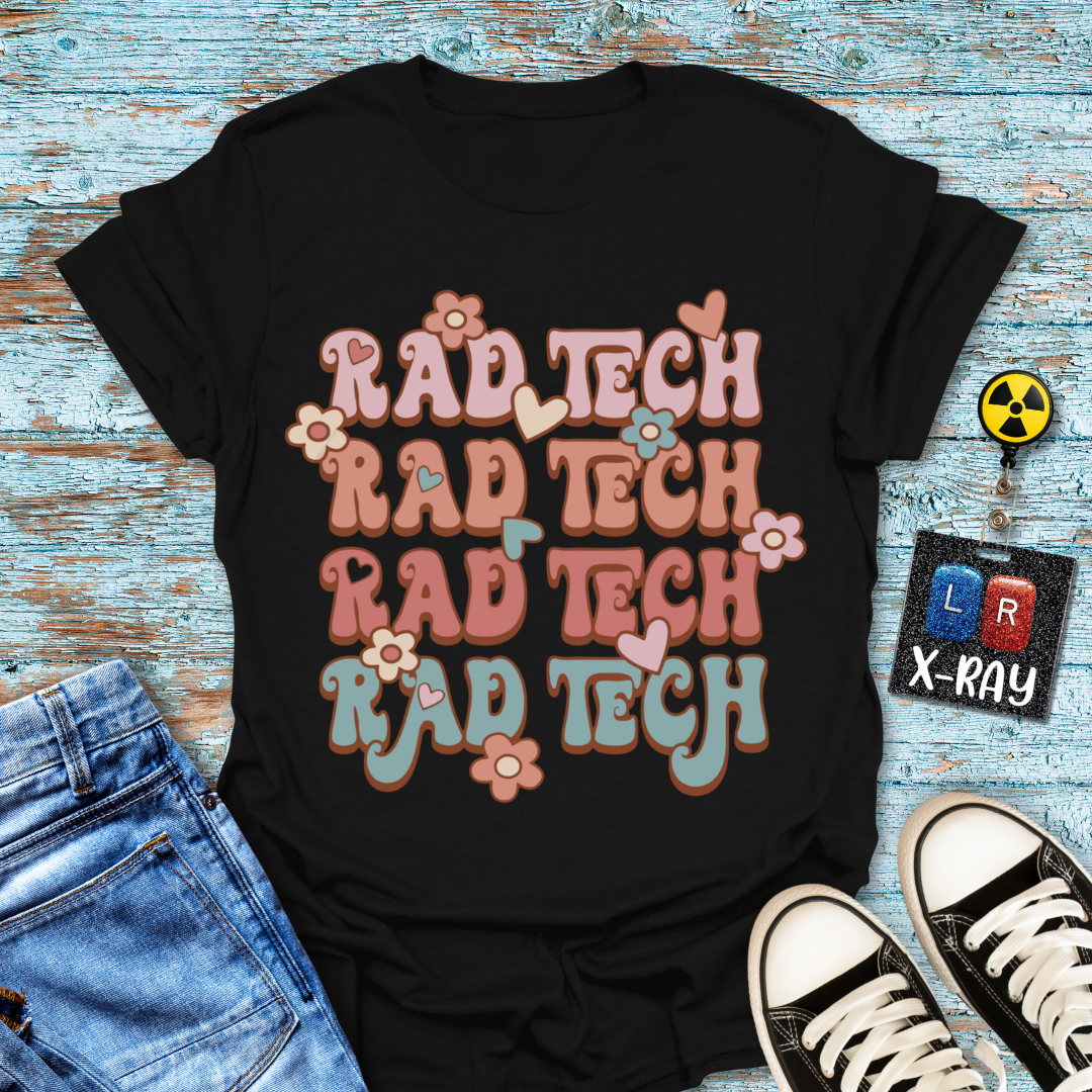 "Groovy Rad Tech" T-Shirt