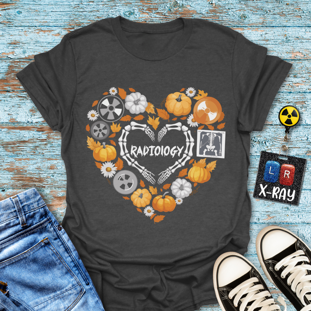 "Radiology Harvest Heart" T-Shirt