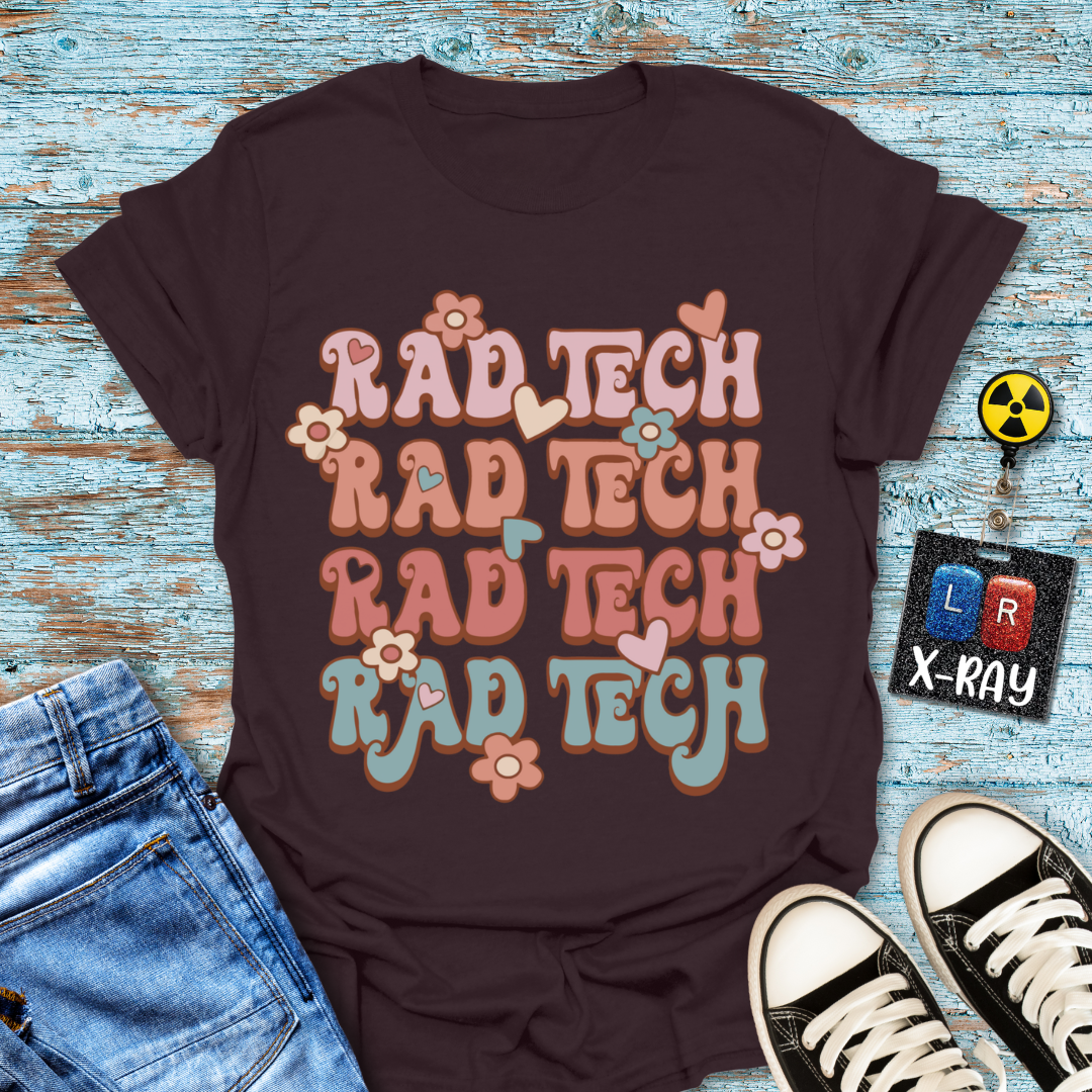 "Groovy Rad Tech" T-Shirt