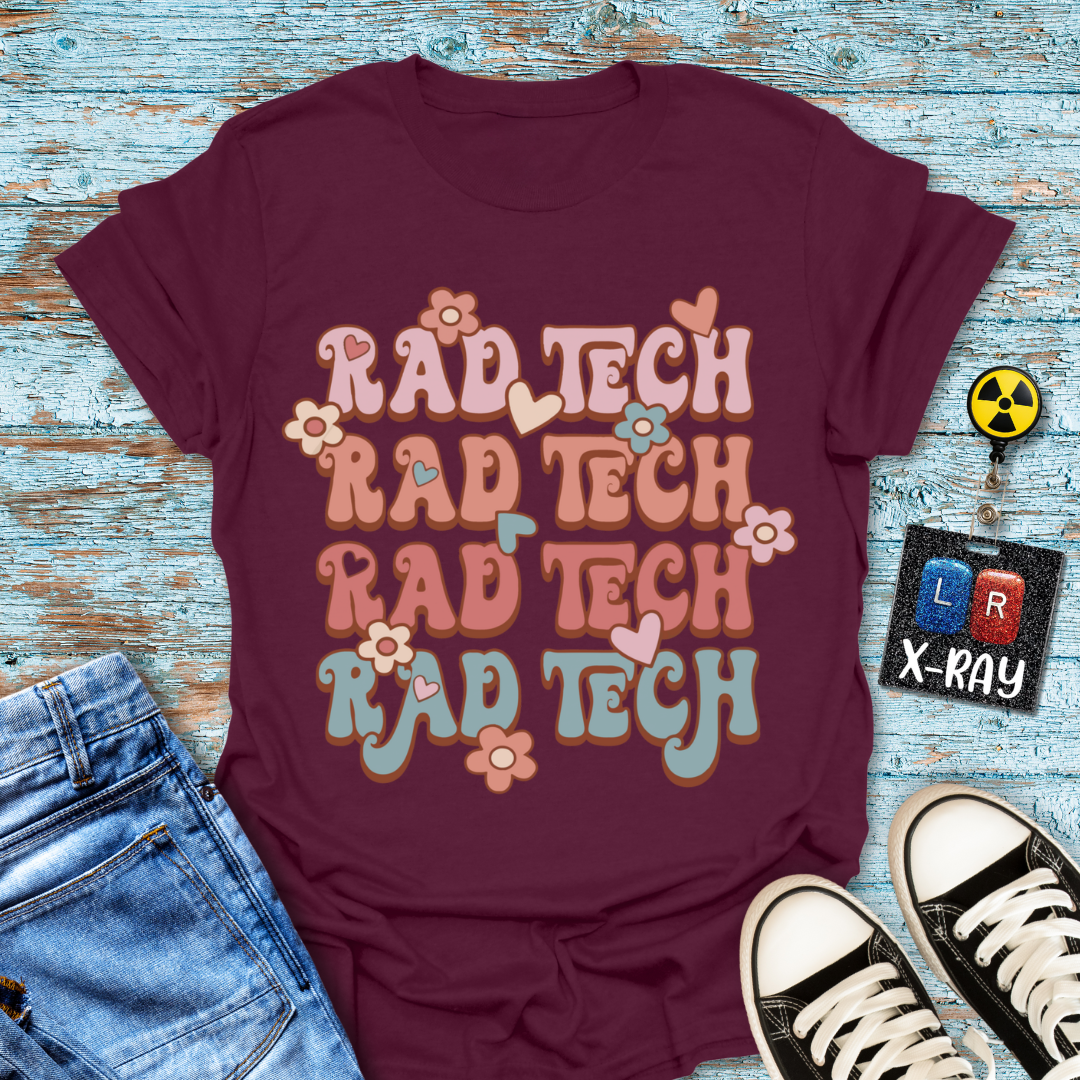 "Groovy Rad Tech" T-Shirt