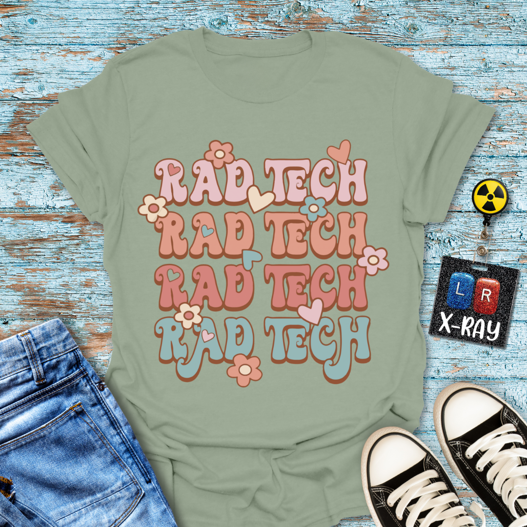 "Groovy Rad Tech" T-Shirt