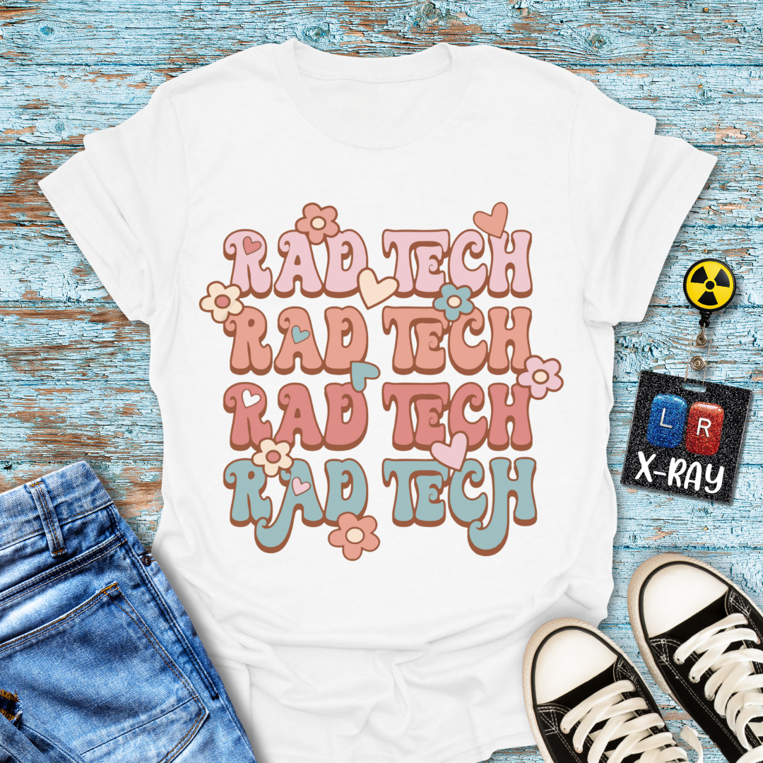 "Groovy Rad Tech" T-Shirt