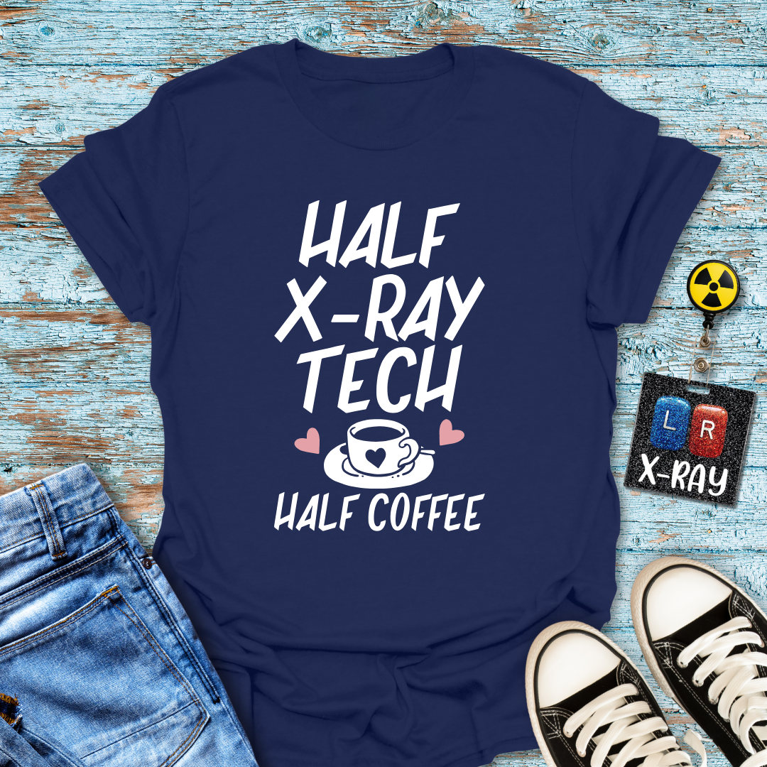"Half Coffee" T-Shirt