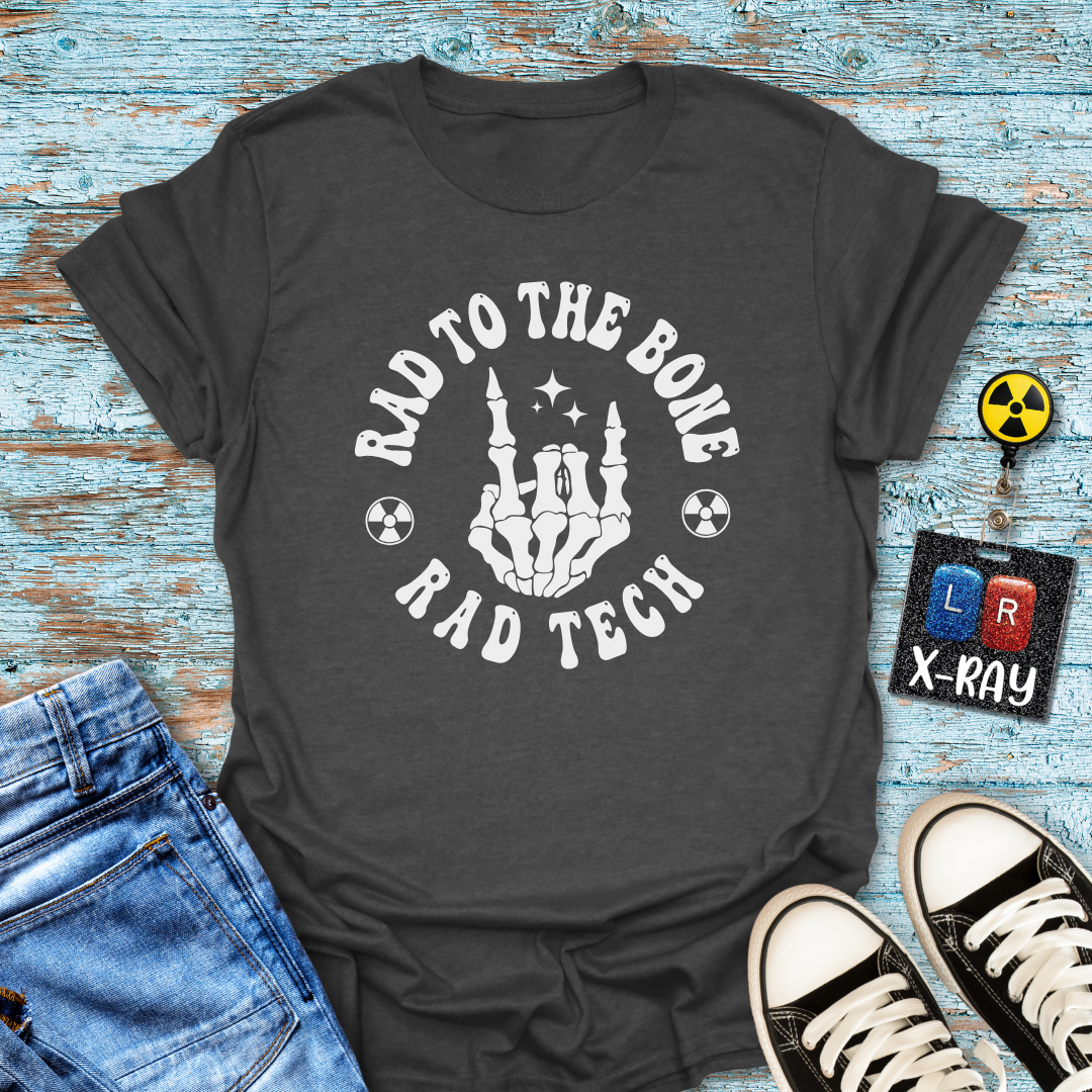 "Rad To The Bone Rocker" T-Shirt