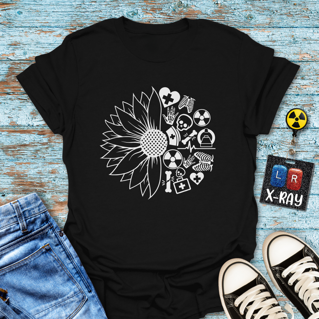"Rad Sunflower" T-Shirt