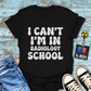 "I Can't, I'm in Radiology School" T-Shirt
