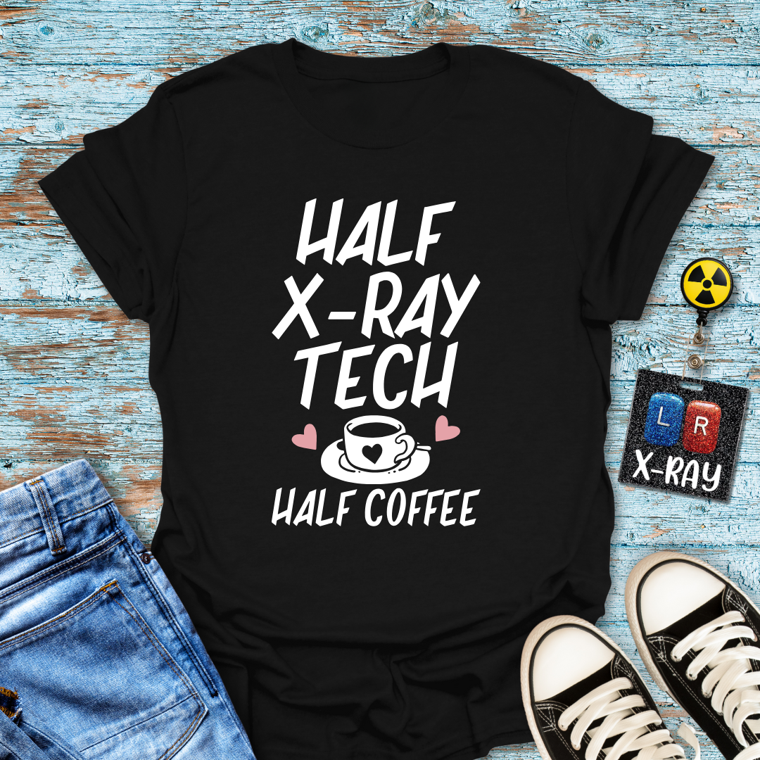 "Half Coffee" T-Shirt