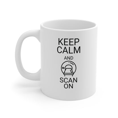 "Keep Calm and Scan On" Mug