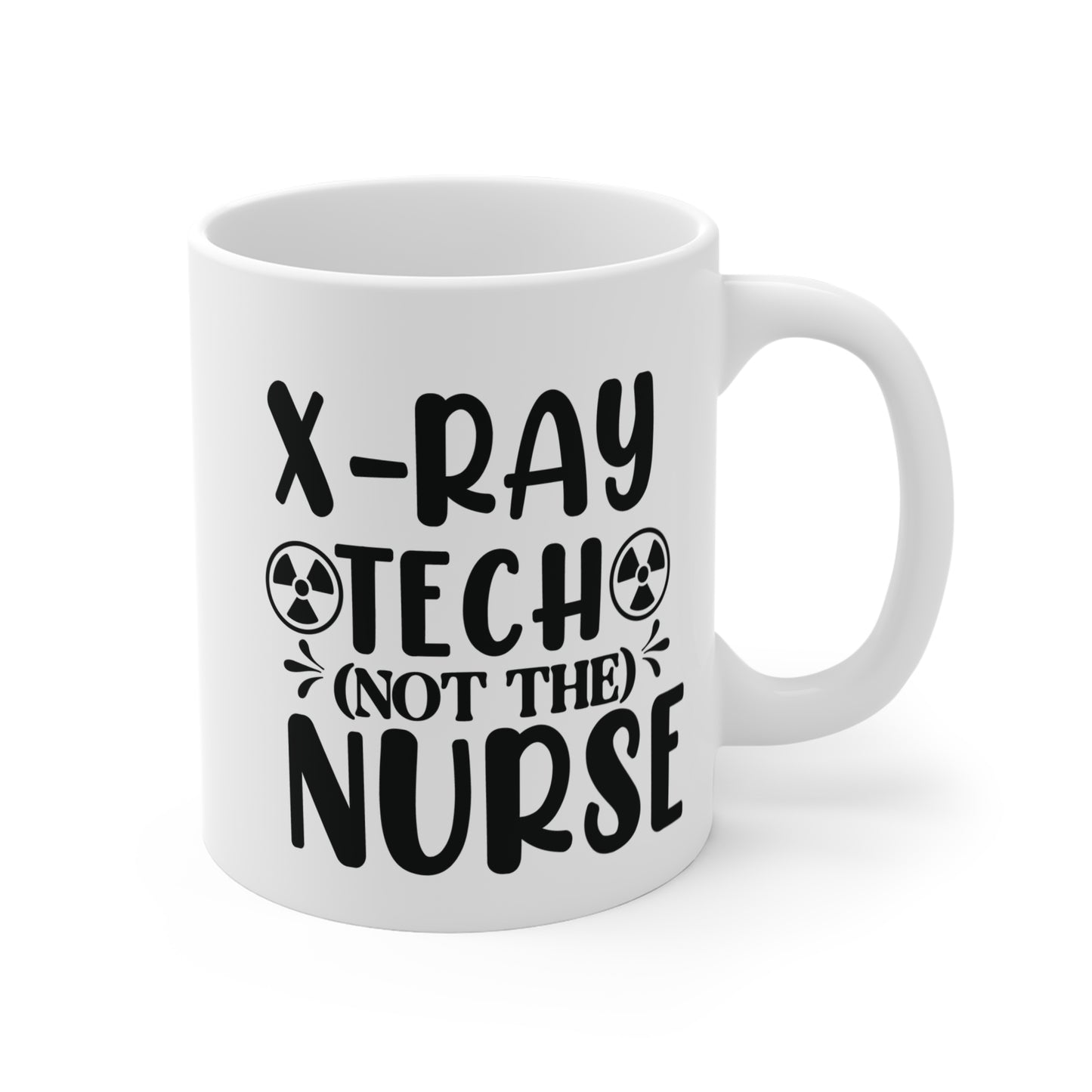 "X-Ray Tech, Not the Nurse" Coffee Mug – Sip Your Sass in Style!