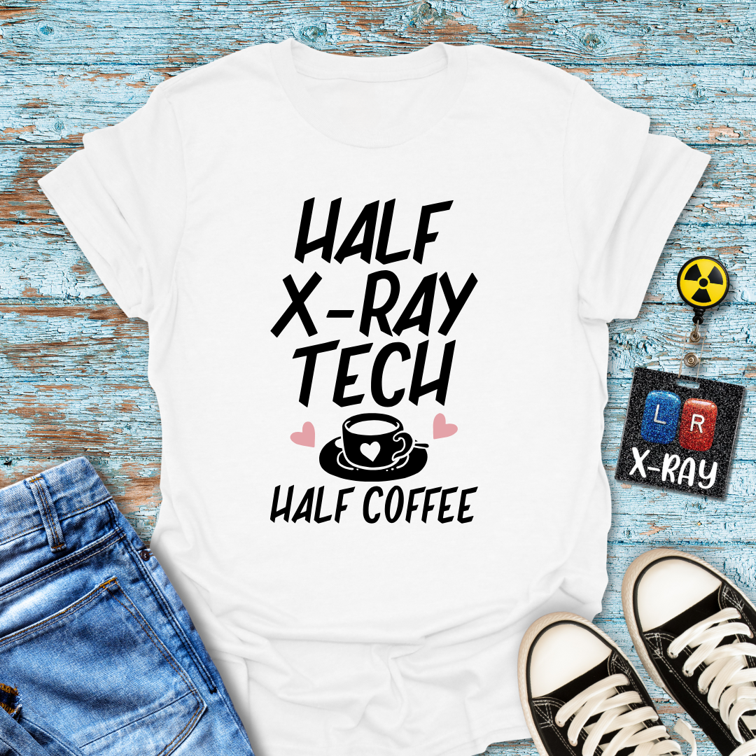 "Half Coffee" T-Shirt