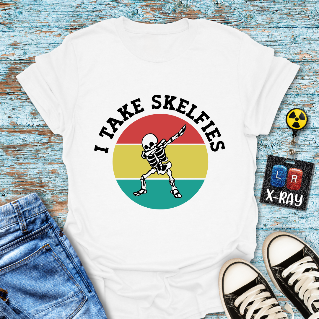 "Retro Skelfie" T-Shirt