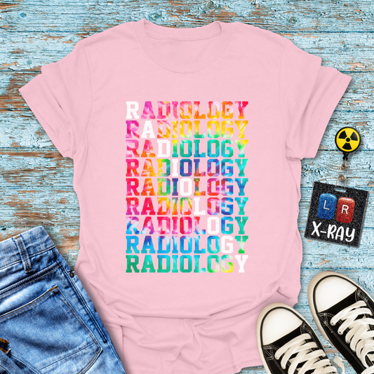 "Radiology in Tie Dye" T-Shirt