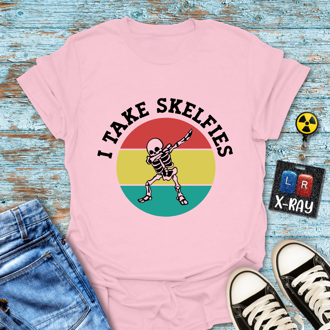 "Retro Skelfie" T-Shirt