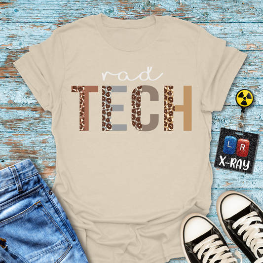 Rad Tech Cheetah" T-Shirt