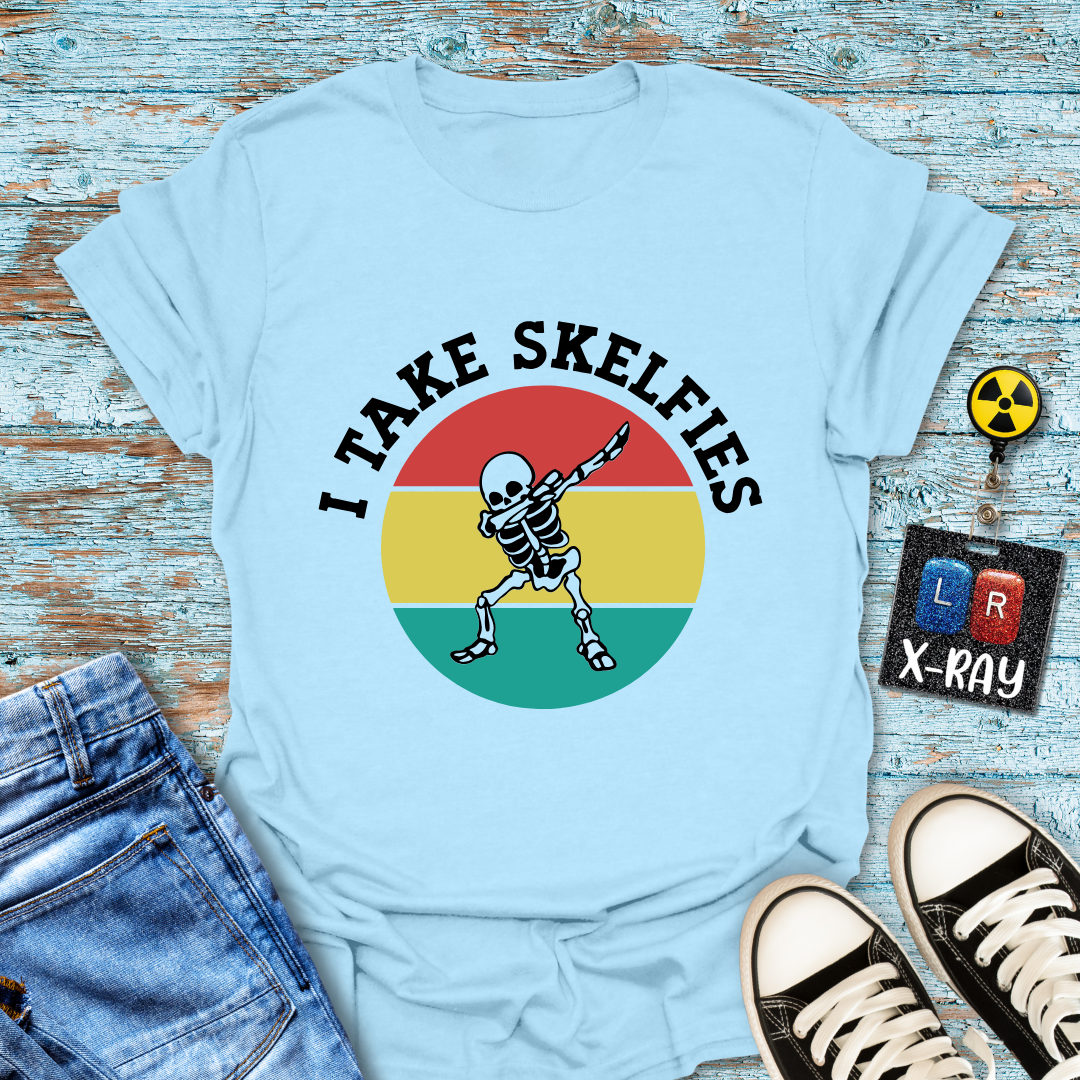 "Retro Skelfie" T-Shirt