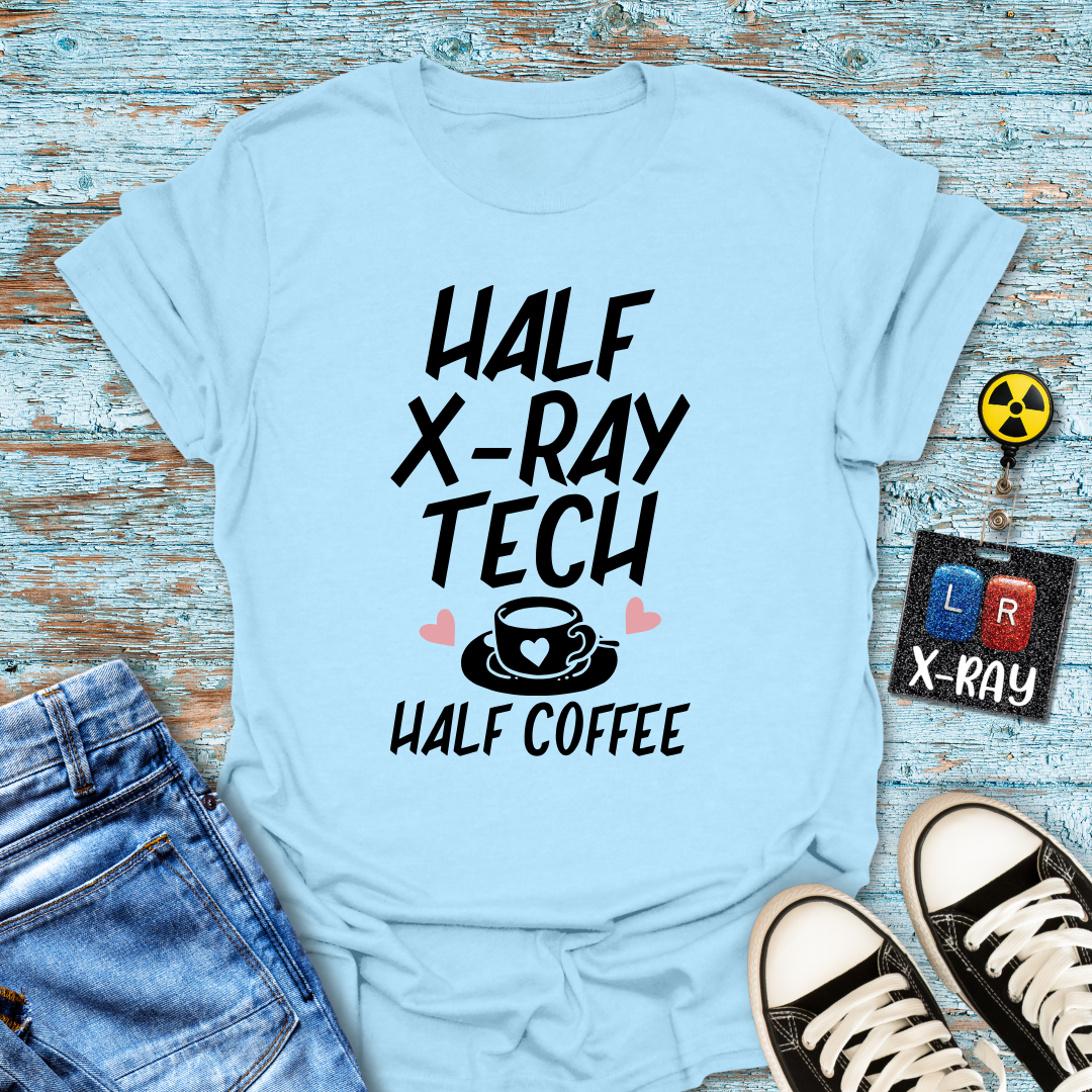 "Half Coffee" T-Shirt