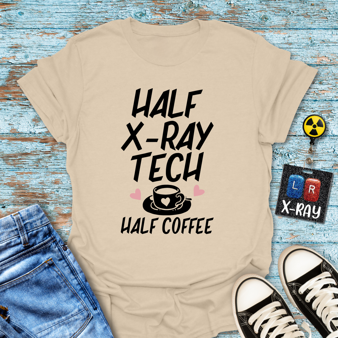 "Half Coffee" T-Shirt