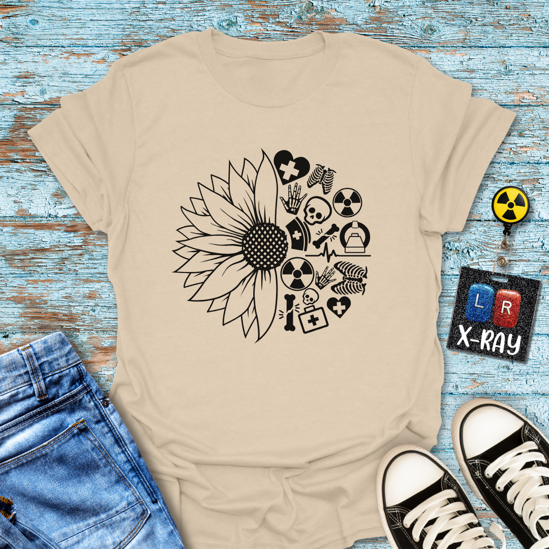 "Rad Sunflower" T-Shirt