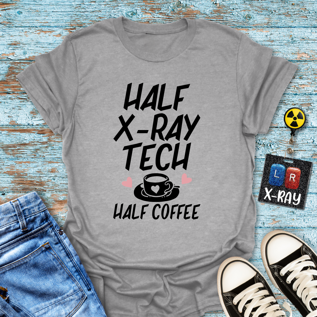 "Half Coffee" T-Shirt