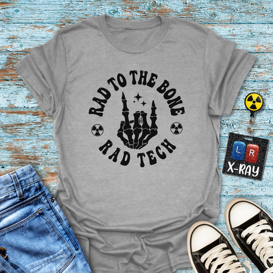 "Rad To The Bone Rocker" T-Shirt
