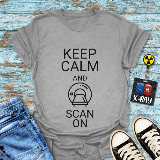 "Keep Calm and Scan On" T-Shirt