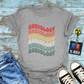 "Retro Rainbow Radiology" T-shirt
