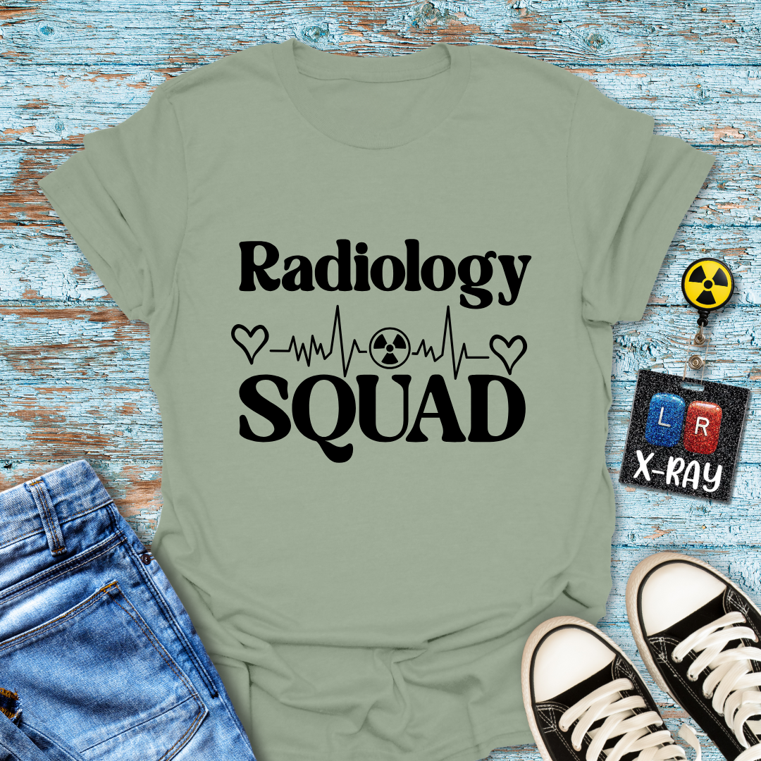 "Radiology Squad EKG" T-Shirt