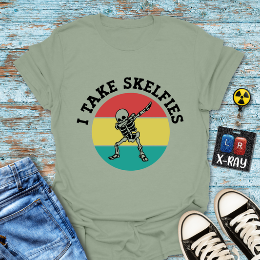 "Retro Skelfie" T-Shirt