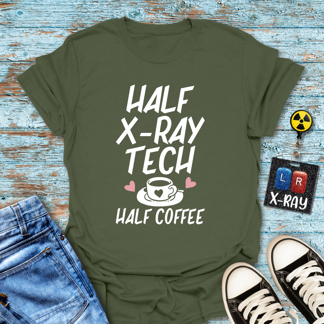 "Half Coffee" T-Shirt