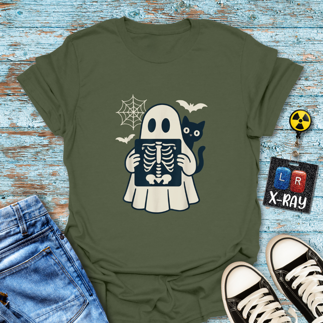 X-ray Ghost With Cat
