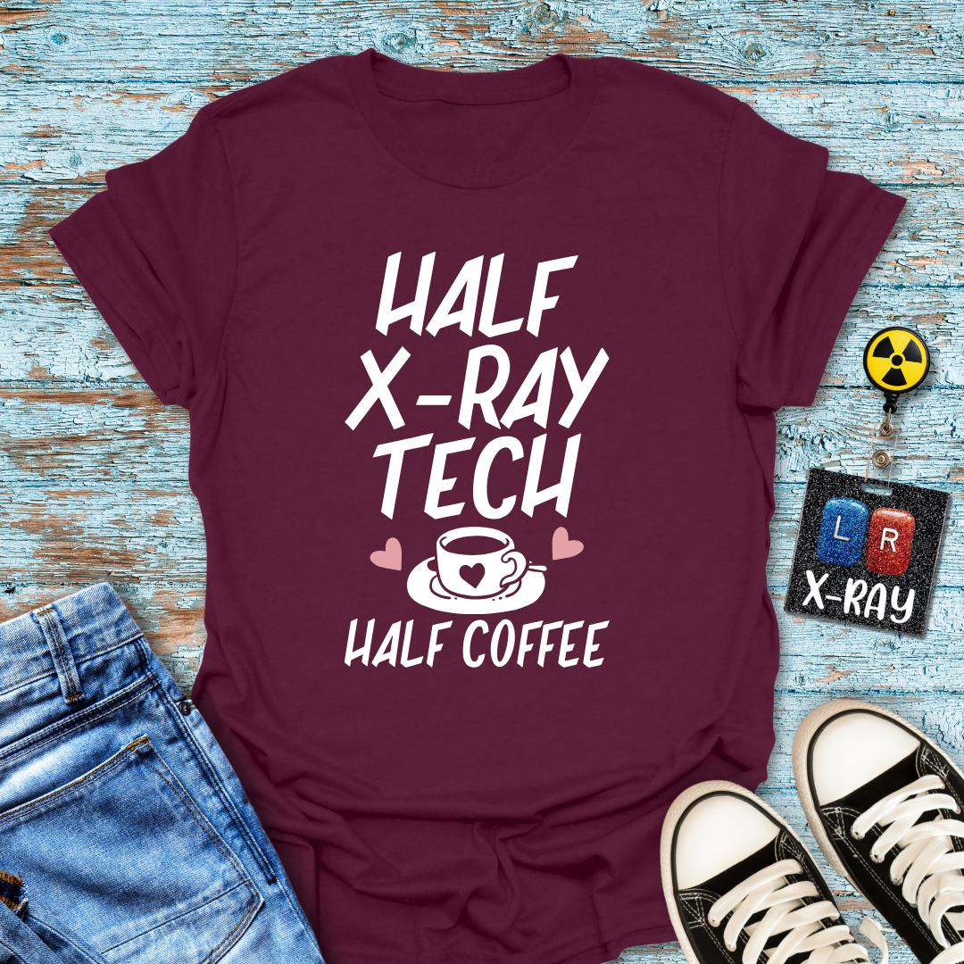 "Half Coffee" T-Shirt