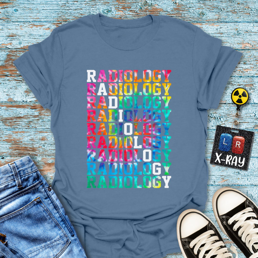 "Radiology in Tie Dye" T-Shirt