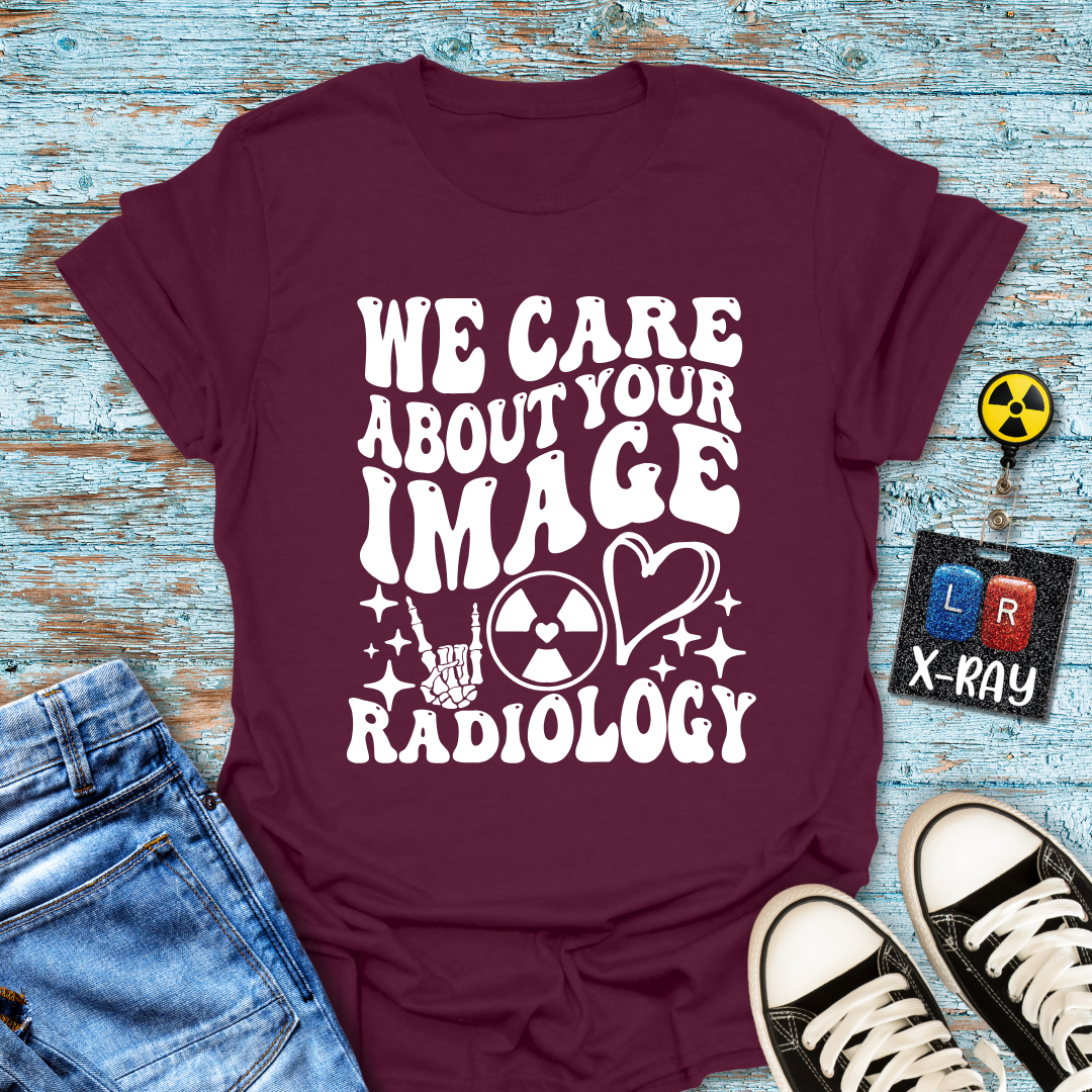 "We Care About Your Image" T-Shirt