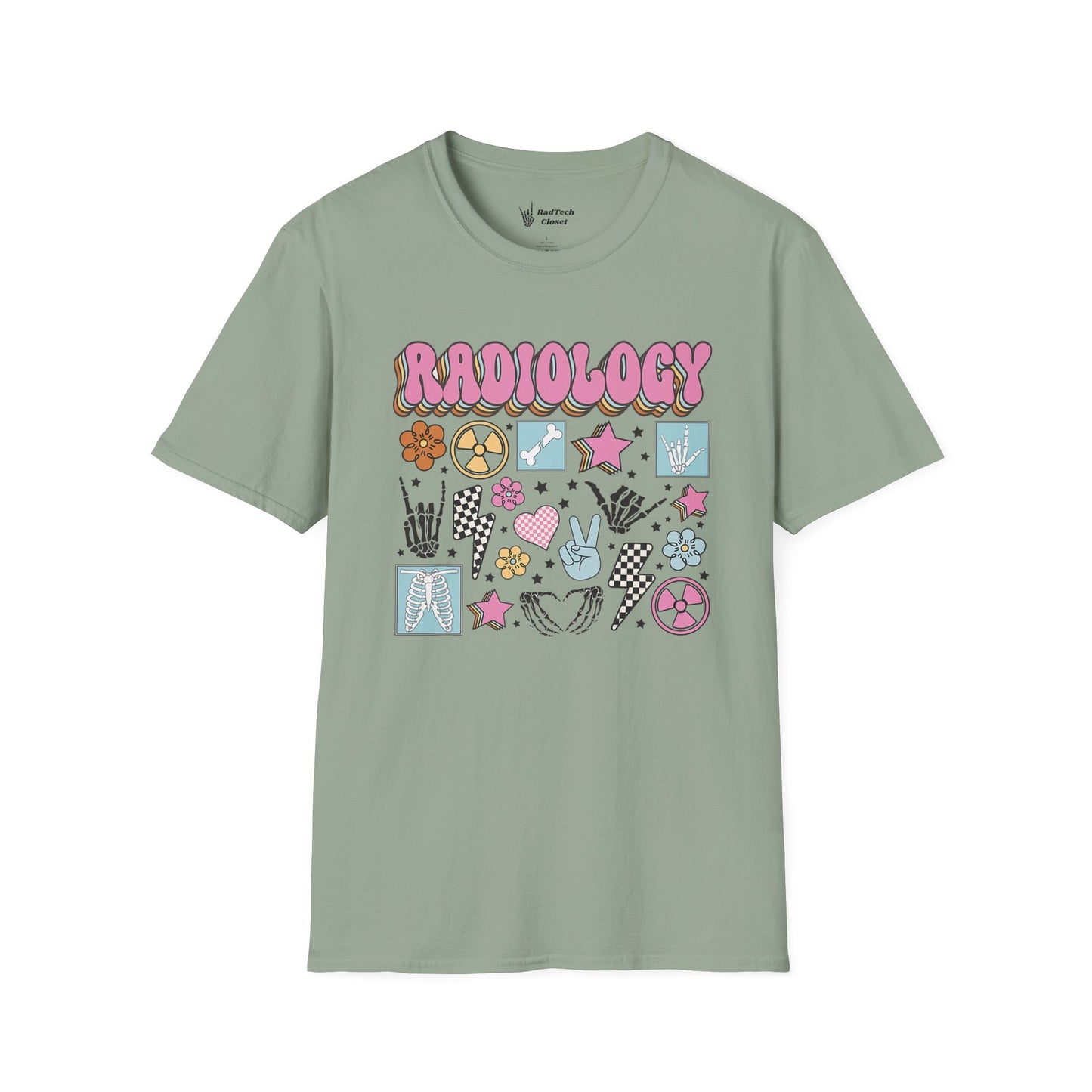 "Retro Radiology Collage" T-Shirt