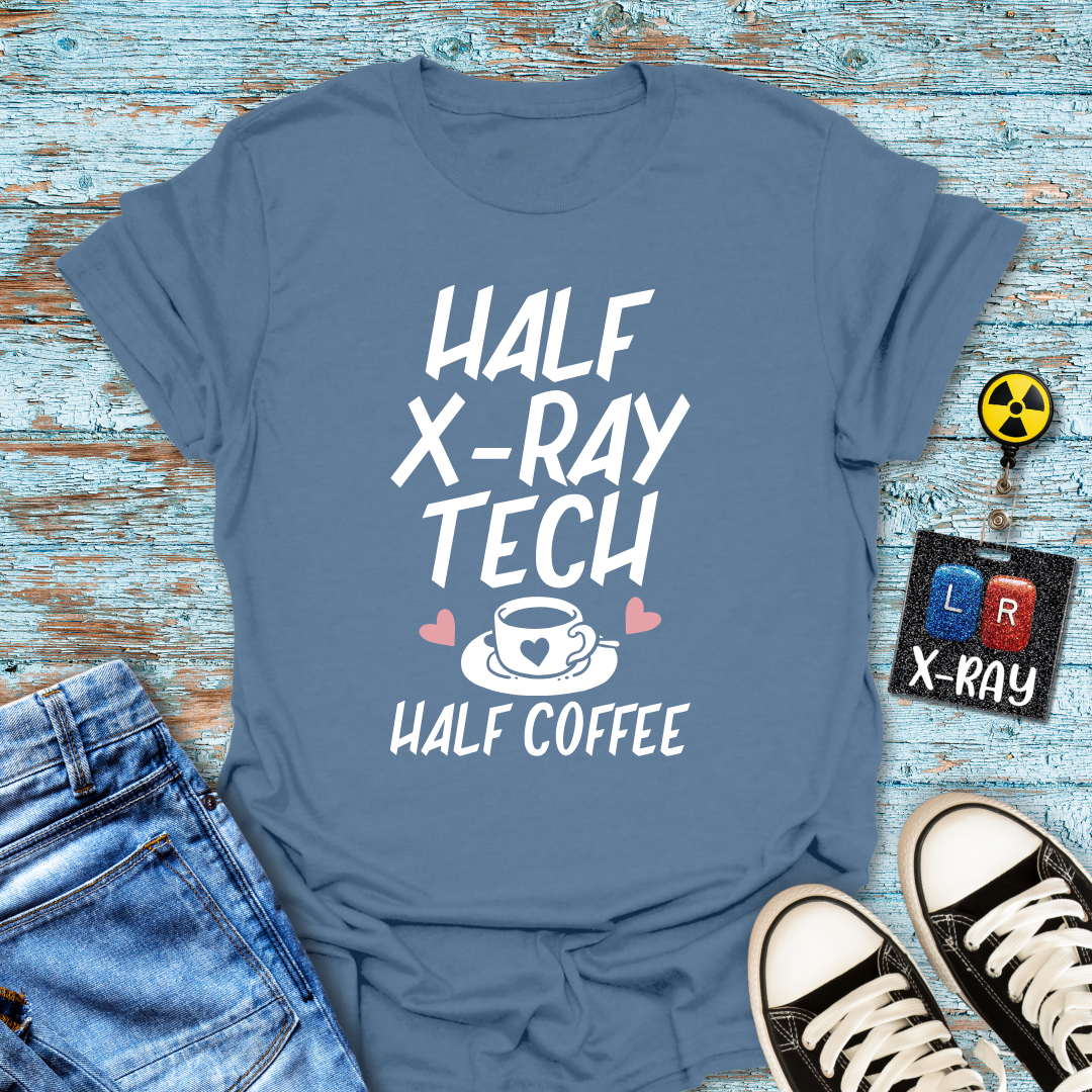 "Half Coffee" T-Shirt