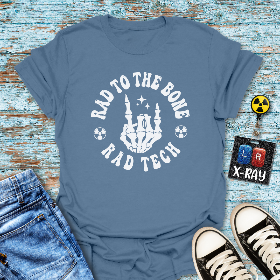 "Rad To The Bone Rocker" T-Shirt