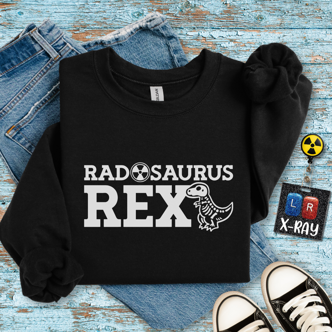 "Radosaurus Rex" Sweatshirt – The King of the X-Ray Jungle