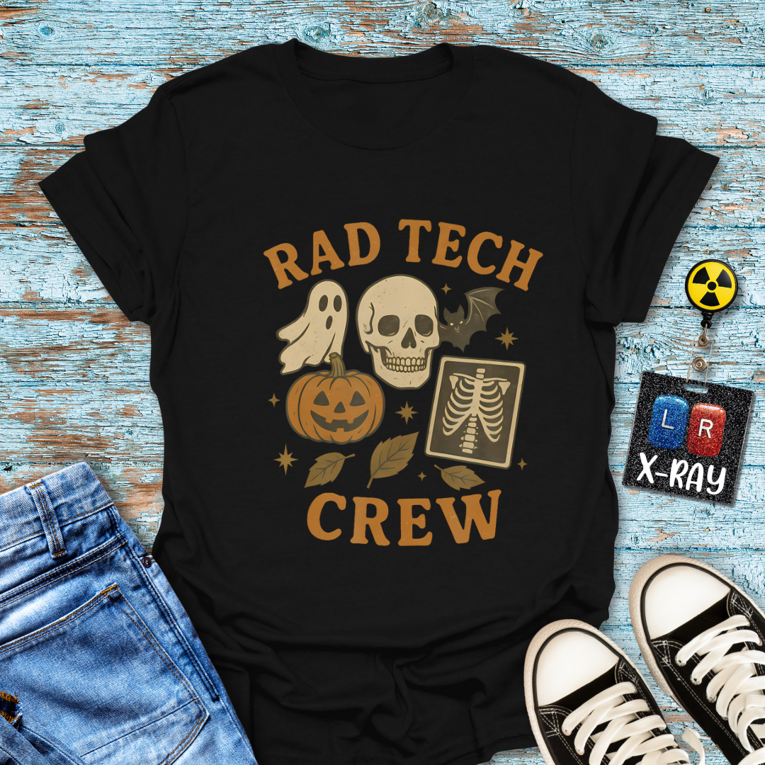 "Spooky Rad Tech Crew" T-Shirt