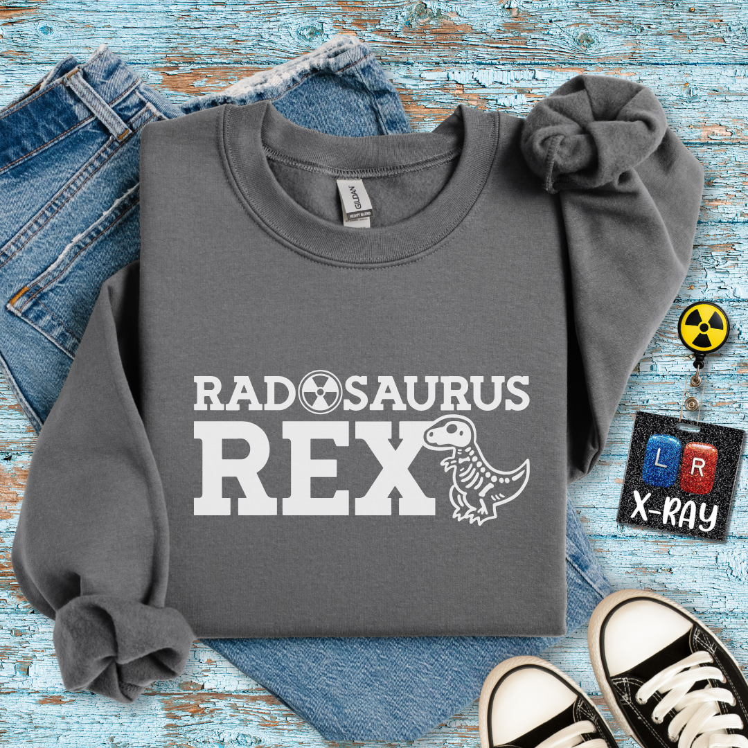 "Radosaurus Rex" Sweatshirt – The King of the X-Ray Jungle