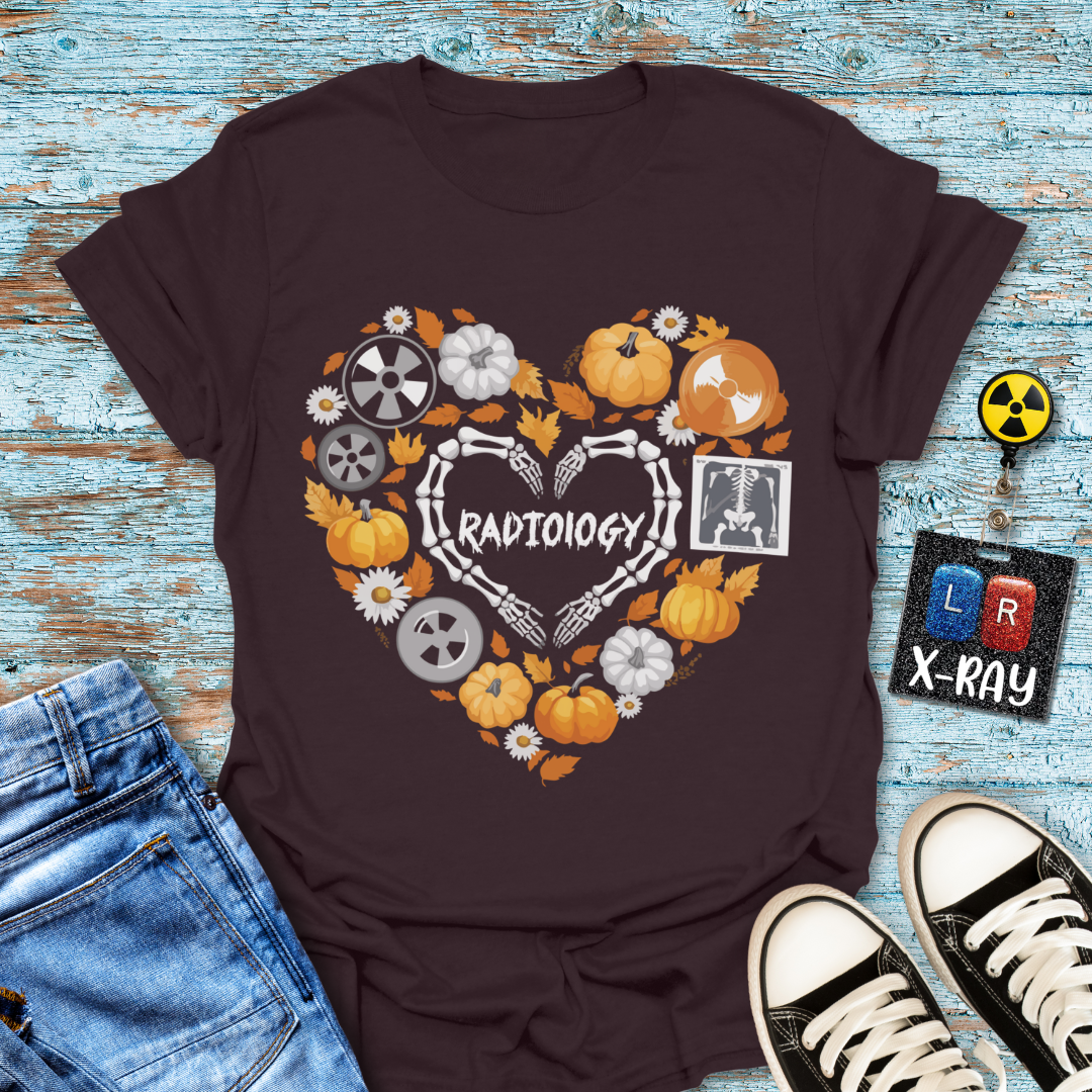 "Radiology Harvest Heart" T-Shirt