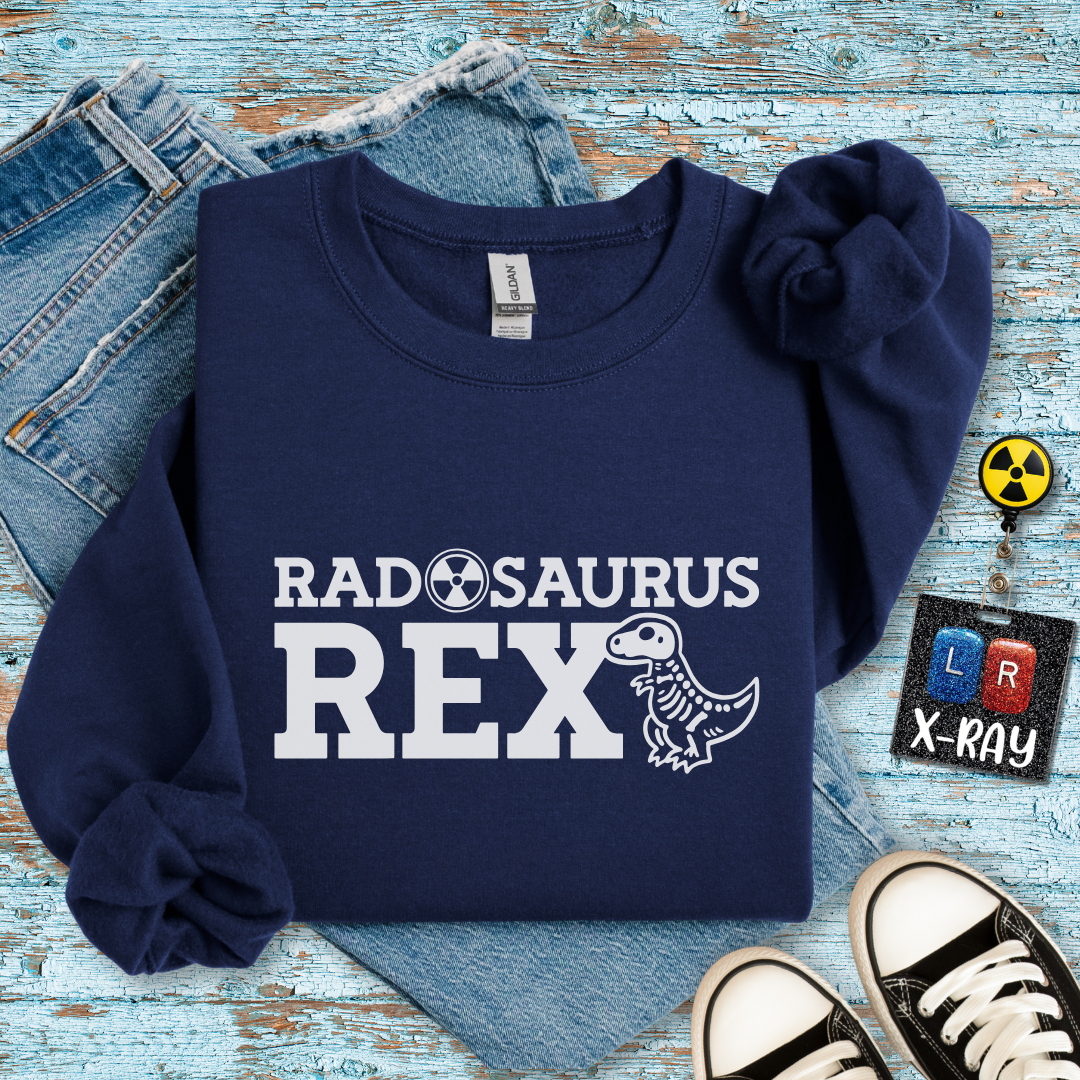 "Radosaurus Rex" Sweatshirt – The King of the X-Ray Jungle